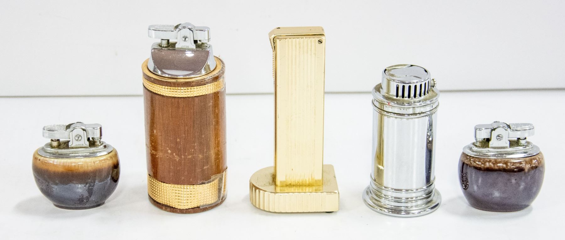5 X OLD SCHOOL LIGHTERS ESTATE COLLECTION
