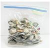 Image 1 : HUGE BAG OF COLLECTOR SPOONS FROM ALL OVER