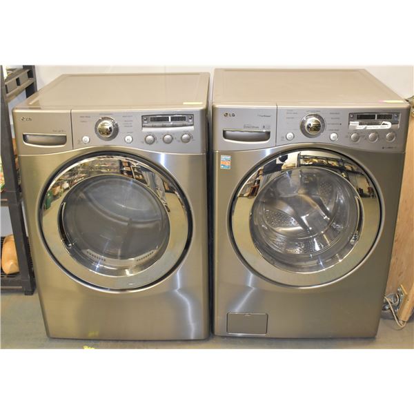 LG WASHER DRYER SET WORKING