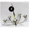 Image 1 : CHROME 5 LAMP CHANDELIER