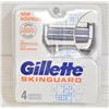 Image 1 : PACK OF 4 GILLETTE SKINGUARD CARTRIDGES