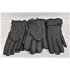 Image 1 : 3 PAIRS OF LADIES LEATHER GLOVES SIZE SMALL