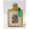 Image 1 : PERFUME BOTTLE PETIT POINT HANDMADE IN AUSTRIA