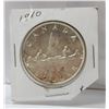 Image 1 : CANADA SILVER ONE DOLLAR COIN 1960