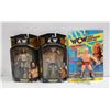 Image 1 : LOT OF THREE WRESTLING FIGURES : REY FENIX, PAC &