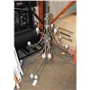 Image 1 : UNCLAIMED CHROME CHANDELIER *AS IS*