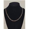 Image 1 : NEW STERLING 20" FIGARO LINK CHAIN - 4MM