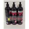 Image 1 : 3 BOTTLES OF  SHAMPOO HEADS STRAWBERRY KISS