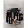 Image 1 : LOT OF ASSORTED NEW COSMETICS, INCLUDES LIPSTICKS