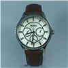 Image 1 : NEW FOSSIL TRIPLE CHRONO WATCH W/ CRYSTAL MARKERS