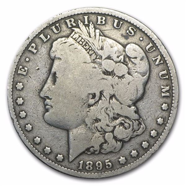 1895-O Morgan Dollar VG Scarce Date