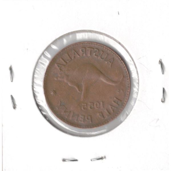 1955 Austrialian Half-Penny