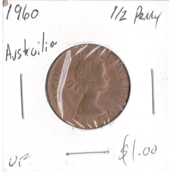 1960 Austrialian Half-Penny