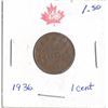 Image 1 : 1933 Canadian One Cent