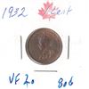 Image 1 : 1932 Canadian One Cent