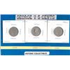 Image 1 : 1929, 1932, and 1933 George V Five Cents
