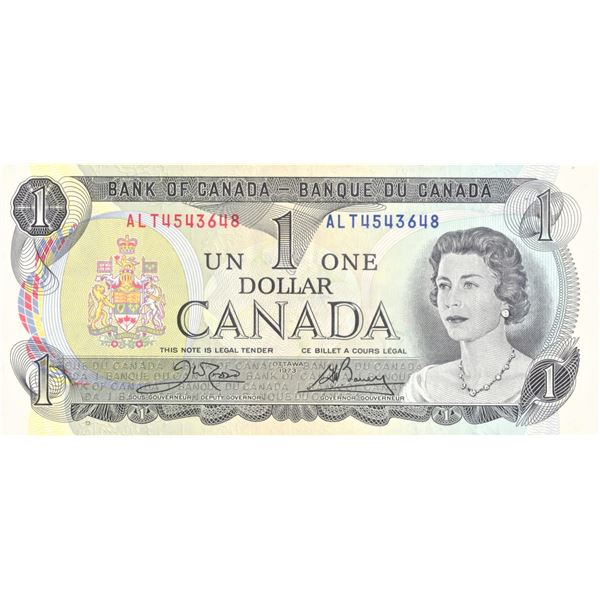 1973 Canadian One Dollar Bill ALT4543648