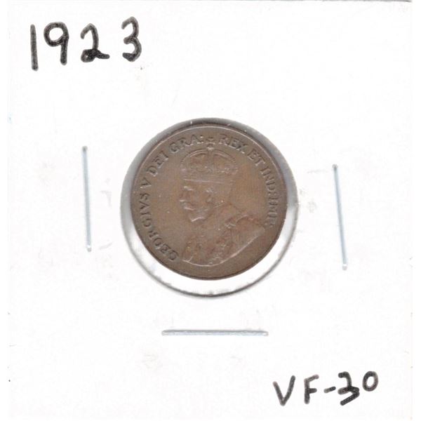 1923 Canadian One Cent