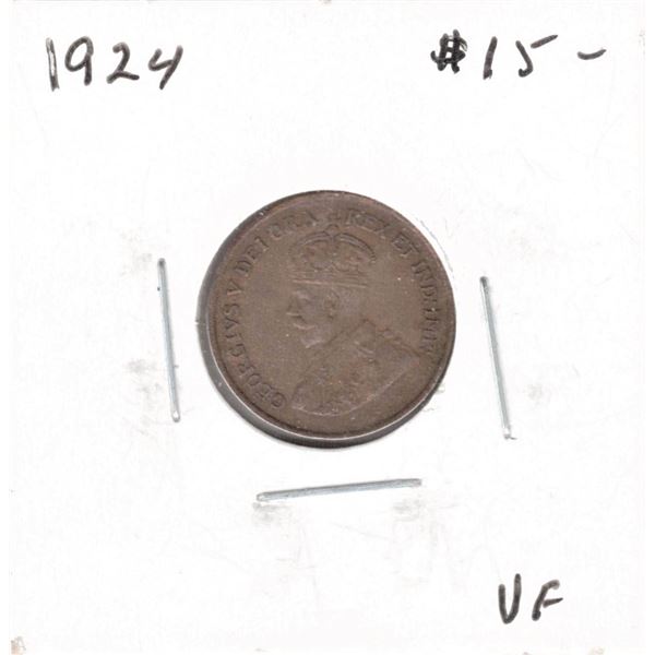 1924 Canadian One Cent
