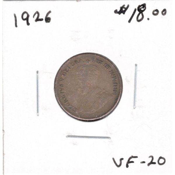 1926 Canadian One Cent