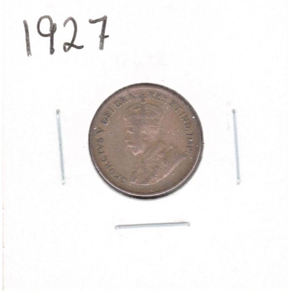 1927 Canadian One Cent