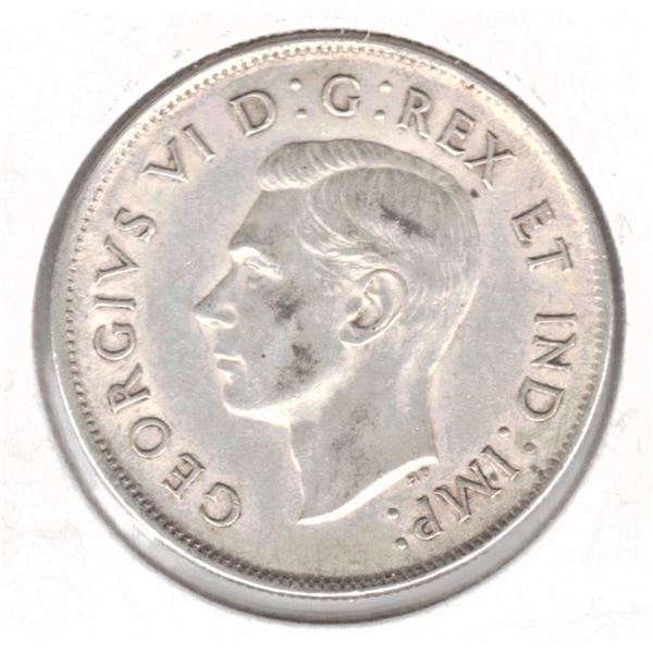 1943 Canadian Fifty Cent Piece