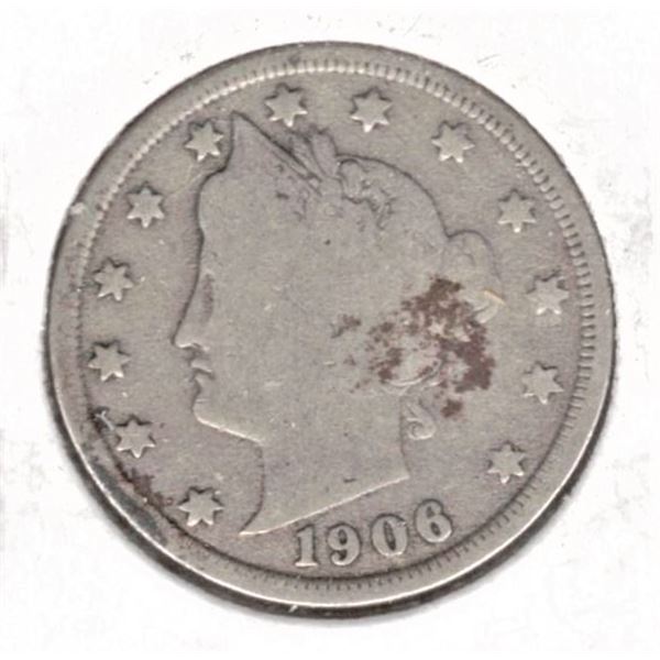 1906 USA Liberty Nickel
