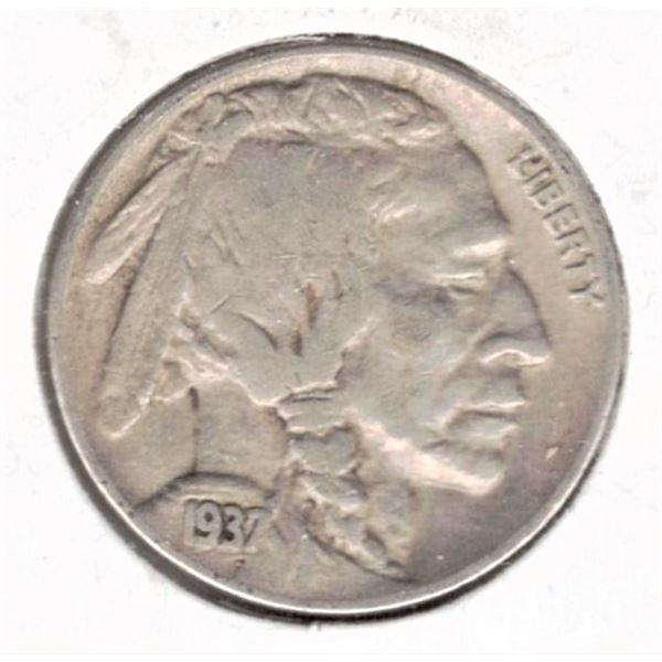 1937 Buffalo/Indian Head Nickel