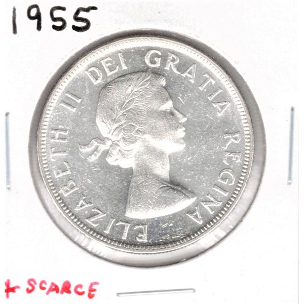 1955 Canadian Silver Dollar