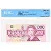 Image 1 : 1988 Canadian One-Thousand Dollar Bill - UNC 60