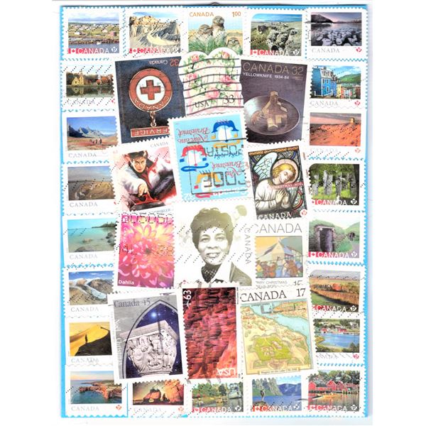 Handcrafted Million Dollar Stamp Greeting Card - Blank - John Wayne