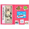 Image 2 : Handcrafted Million Dollar Stamp Greeting Card - Holiday Season - JFK