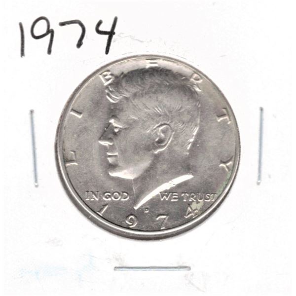 1974 D USA JFK Half Dollar