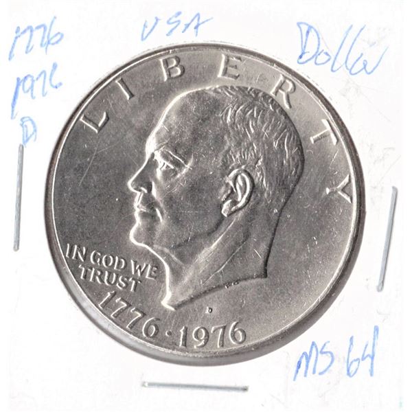 1976 USA Eisenhower Dollar -Bicentinnial Coin