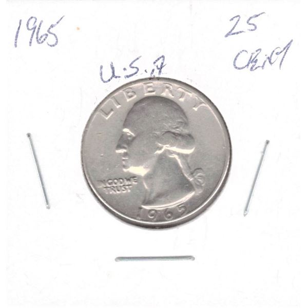 1965 USA Twenty-Five Cent