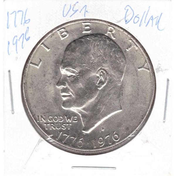 1976 USA Eisenhower Dollar -Bicentinnial Coin