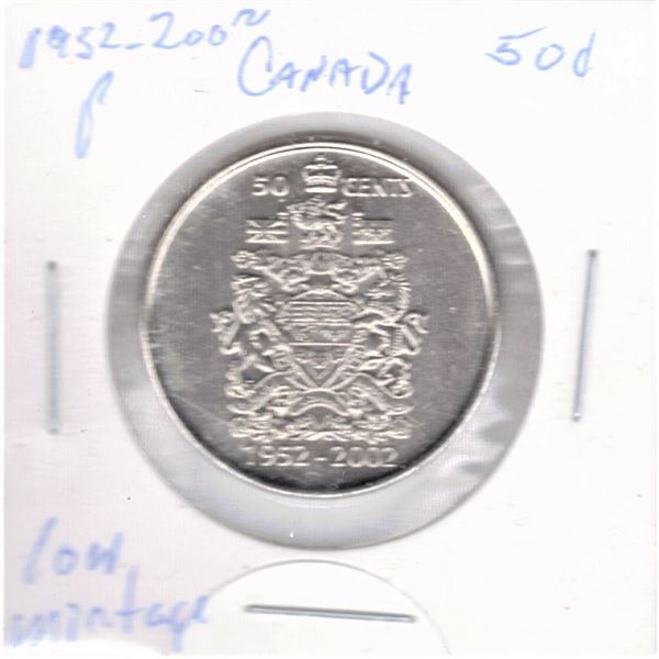 2002 Canadian Fifty Cent