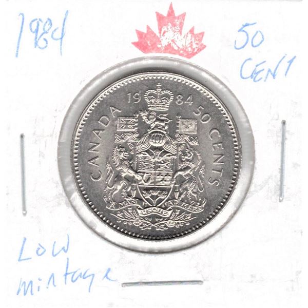 1984 Canadian Fifty Cent