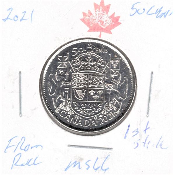 2021 Canadian Fifty Cent