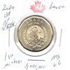Image 1 : 2020 Canadian One Dollar Coin - Uncoloured UN