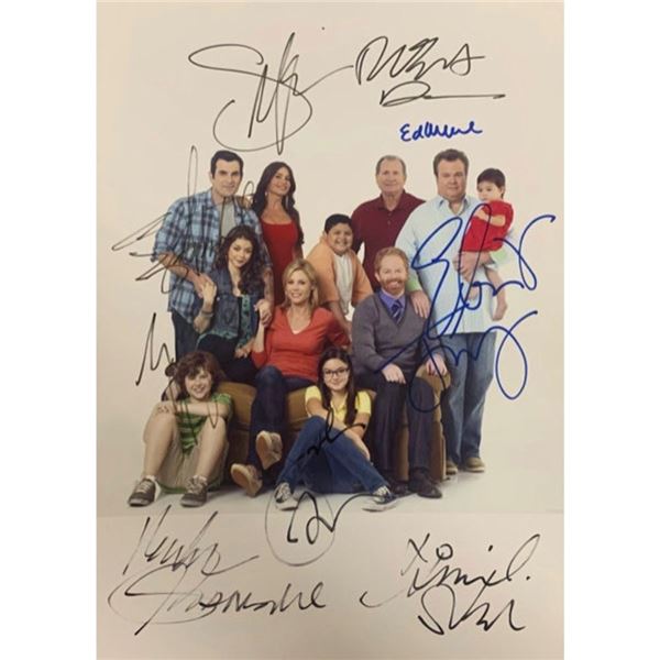 Signed Modern Family Poster