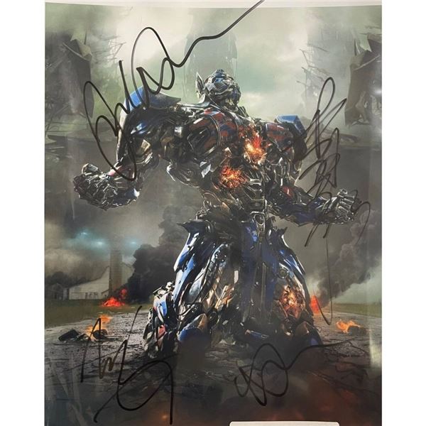 Signed Transformers: The Last Knight Optimus Prime Photograph