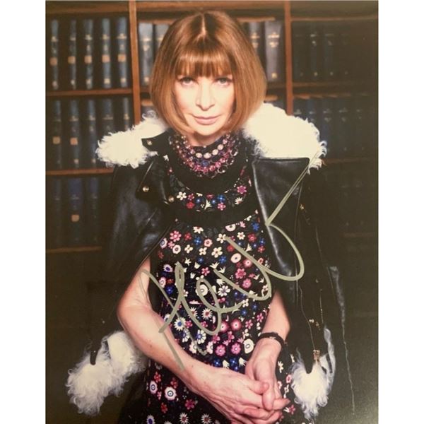 Signed Anna Wintour Photo