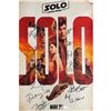 Signed Solo: A Star Wars Story Movie Poster