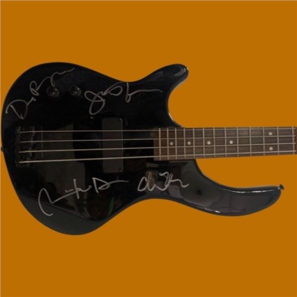 Signed Talking Heads Bass Guitar