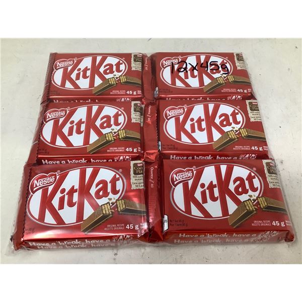 Nestle KitKat Bars (12 x 45g)