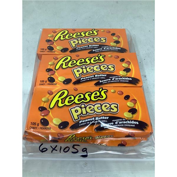Reese's Pieces Peanut Butter Candy (6 x 105g)