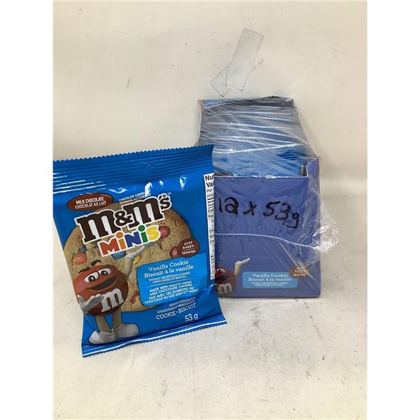 M&M's Minis Vanilla Cookies (12 x 53g)