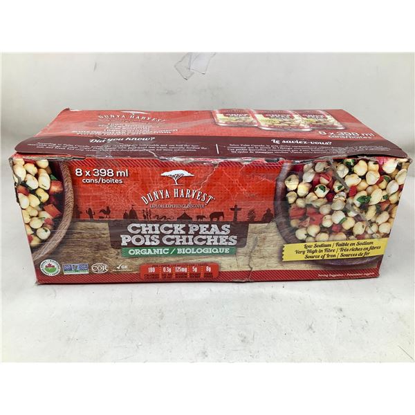Dunya Harvest Organic Chickpeas (8 x 398ml)