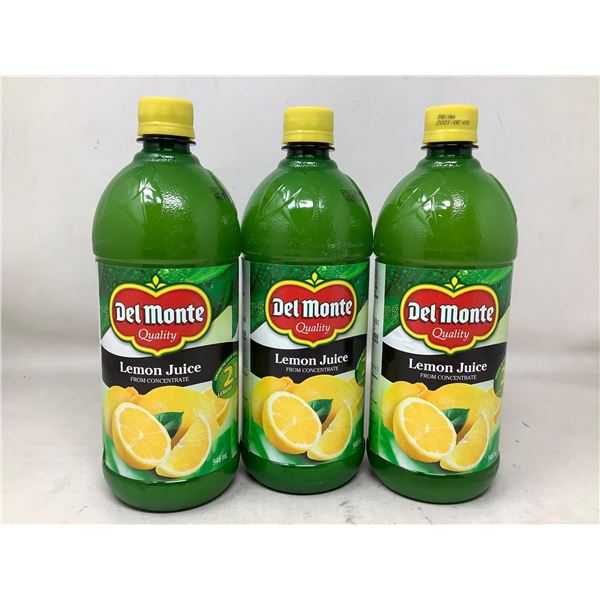 Del Monte Lemon Juice (3 x 946ml)